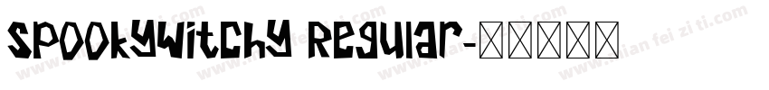 SpookyWitchy Regular字体转换